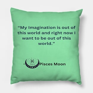 Pisces Moon Pillow