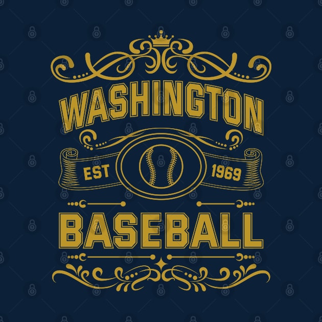 Vintage Washington Baseball by carlesclan