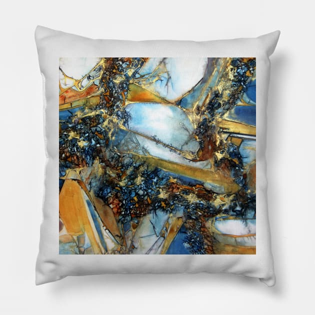 Agate Geode Square Pillow by DANAROPER