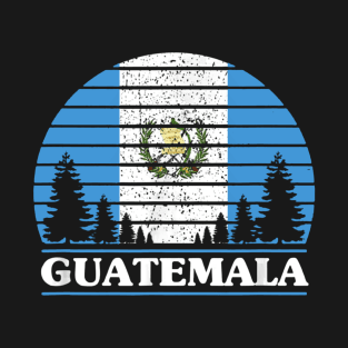 Guatemala Flag Forest T-Shirt