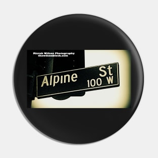 Alpine Street, Los Angeles, California by Mistah Wilson Pin