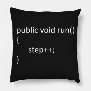 Programmer Workout Exercise Pillow