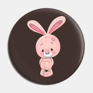 Cute Pink Bunny Pin