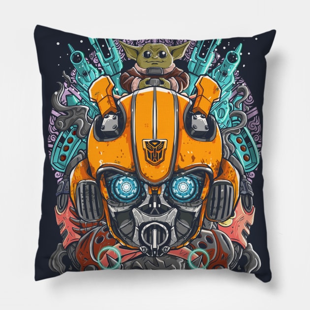 Sting Wars Pillow by rollout578