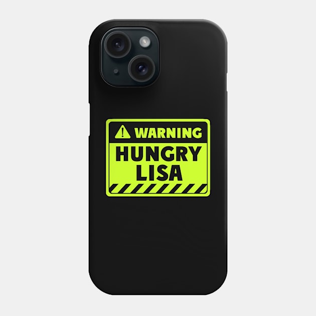 hungry Lisa Phone Case by EriEri