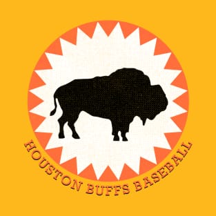 Defunct Houston Buffs (Buffalos) Minor League Baseball 1950 T-Shirt