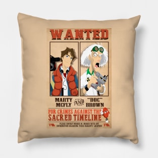 Back To The Future Pillow