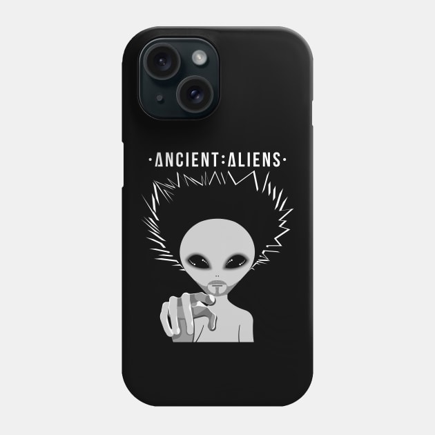 A Aliens Blk Phone Case by SiSuSiSu