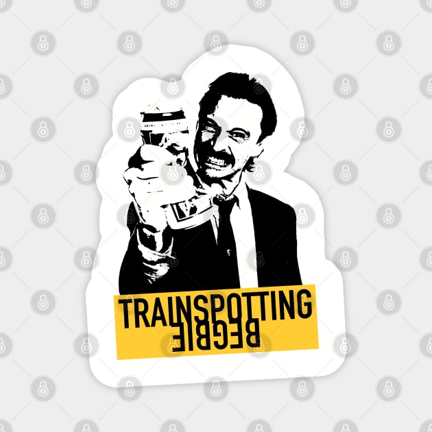 Trainspotting Magnet by teeteet