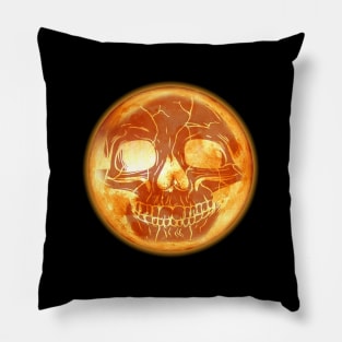 Spooky moon Pillow