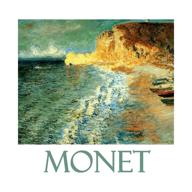 Morning at Etretat by Claude Monet by Naves