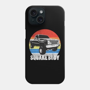 Lifted Square Body Truck Squarebody Phone Case