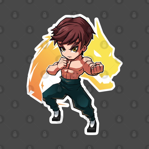 Chibi Fei Long SF4 by Xar623