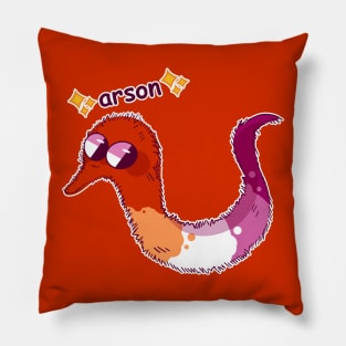 politically charged arson- Lesbian Variant Pillow