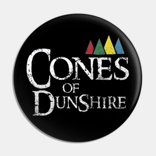 Cones of Dunshire Parks and Rec Game Pin