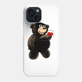 Bear with Heart Phone Case