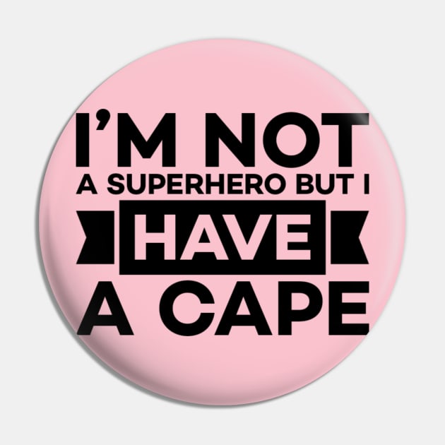 Cape Pin by NomiCrafts