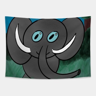 Eliot the Elephant Tapestry