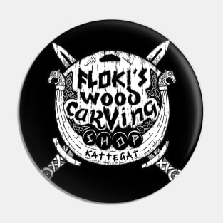 Floki's wood carving shop Pin