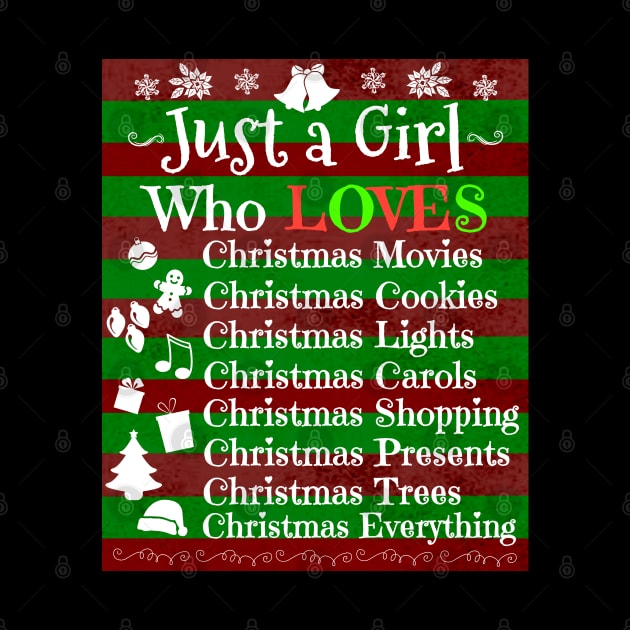 Just a Girl who loves Christmas and Cookies and shopping and movies and lights and Christmas trees by Timeforplay