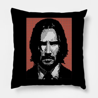 8 bit movie art Pillow