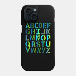 alphabet Phone Case