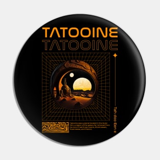 Visit Tatooine Park // Streetwear Art Pin