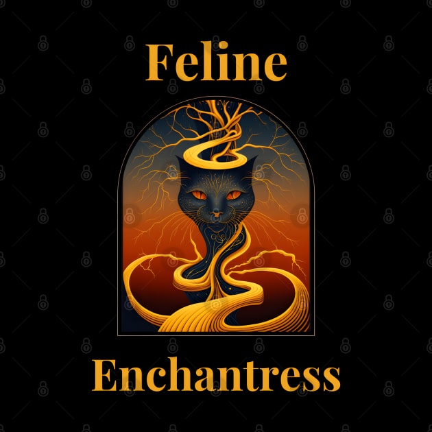 Feline Enchantress by TooplesArt