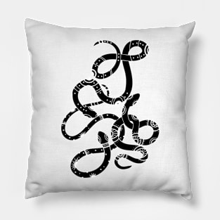Celestial snakes Pillow