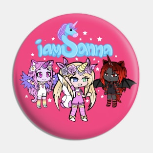 Sanna with Friends Pin