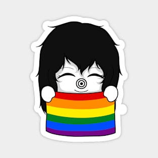 creepypasta pride chibi laughing jill Magnet