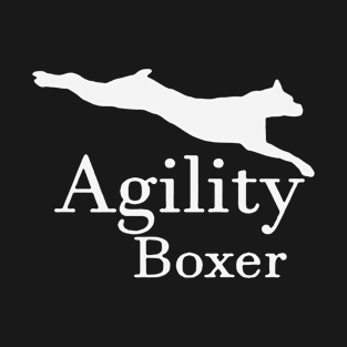 Agility Boxer Logo Funny T-Shirt