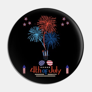 4th of july Pin