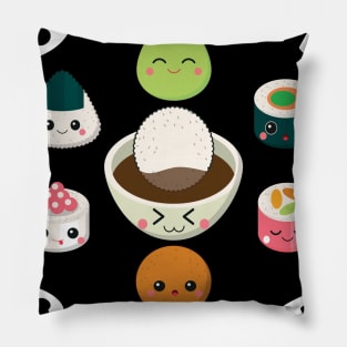 Sushi Squad | Funny Sushi Japanese Food Sushi Lover Gift Pillow