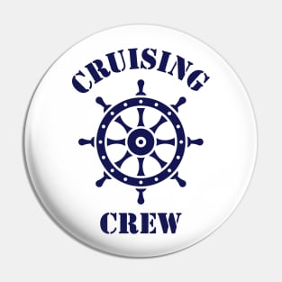 Cruising Crew (Crew Complement / Ship’s Wheel / Navy) Pin