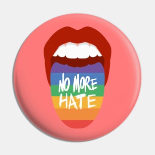 NO MORE HATE Pin