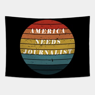 America Needs Journalist Tapestry