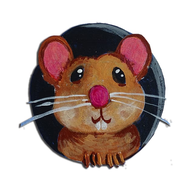 Cute mouse by PaintingsbyArlette