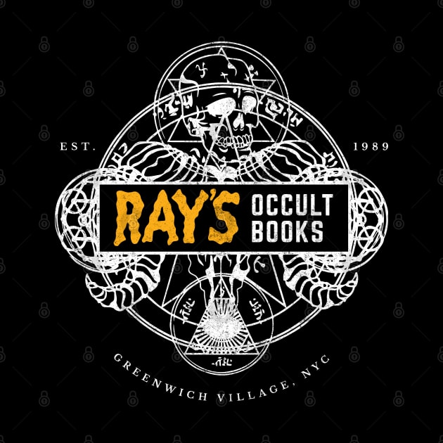 Ray's Occult Books Est. 1989 - vintage logo by BodinStreet