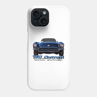 1957 Chevrolet Corvette Convertible Phone Case