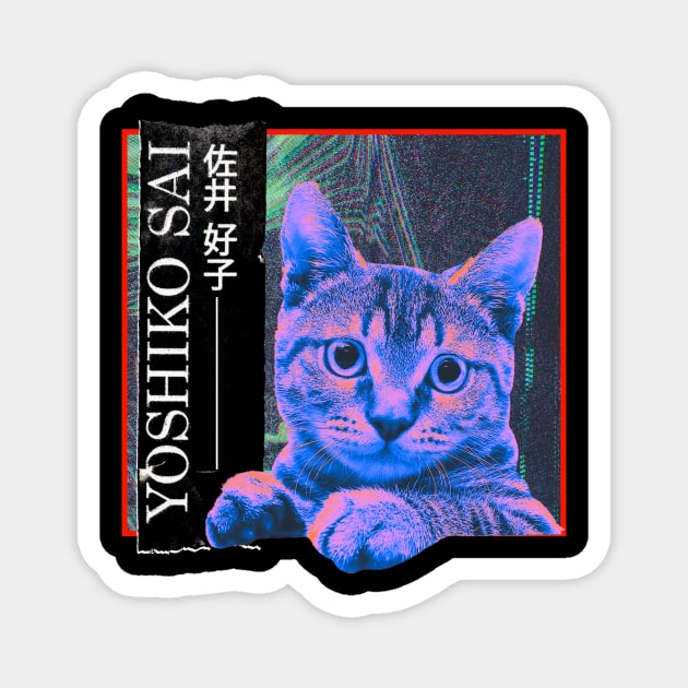 Yoshiko sai japan rock Magnet by couldbeanything