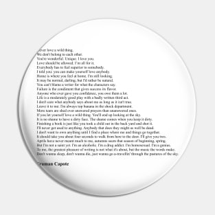 Truman Capote Quotes Pin