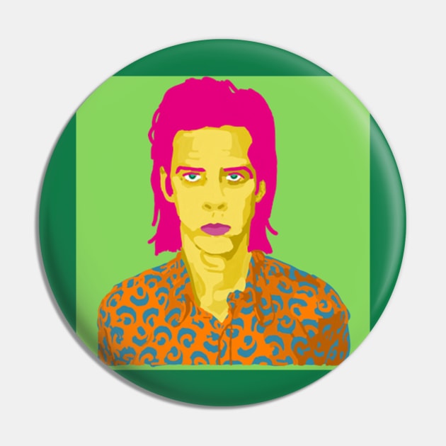 Nick Cave Pin by jelatrw