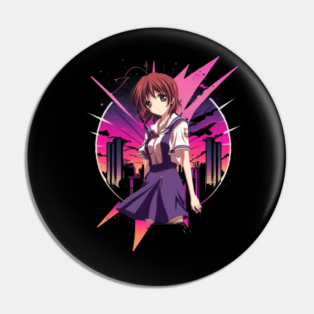 Retro Nagisa Clannad Japanese Anime Pin by Cierra Bauch