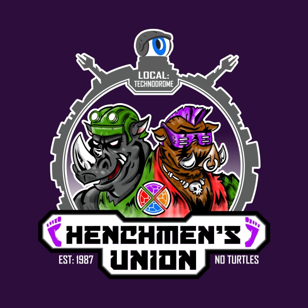 Henchmen's Union: Technodrome by mannycartoon