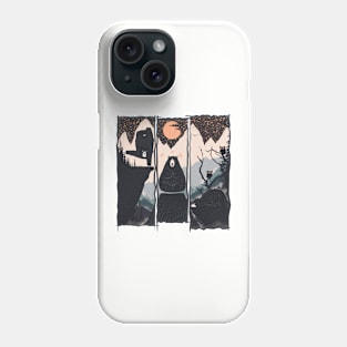 Orange Moon (Front and Back) Phone Case