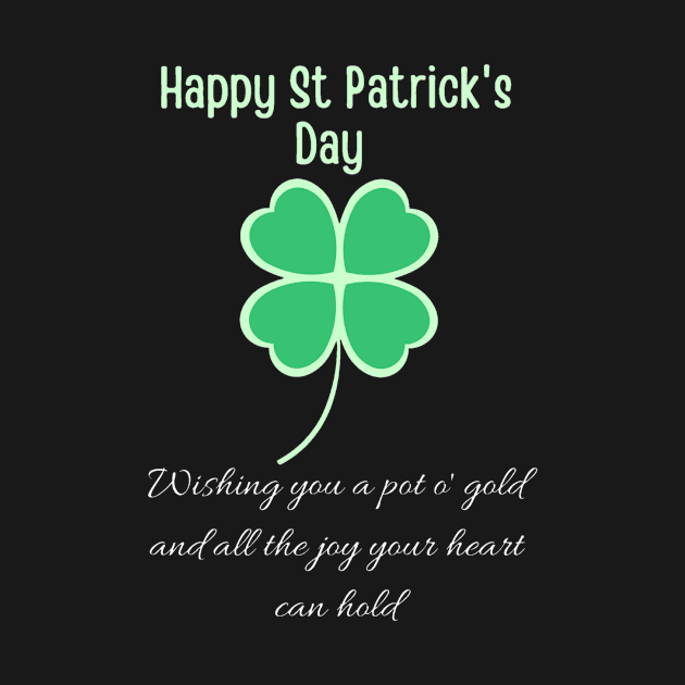 Happy St patricks day irish poem by LukjanovArt