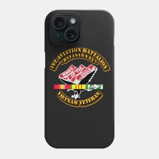 1st Aviation Battalion(Divisional) w SVC Ribbon Phone Case