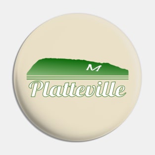 Mini Platteville Green Pin