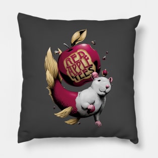 Red Apple Tees - Rat Mermaid Pillow